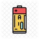 Alkaline Battery Technology Icon