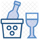 Drogen Glas Flasche Symbol