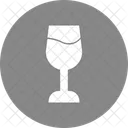 Glas Alkohol.  Symbol