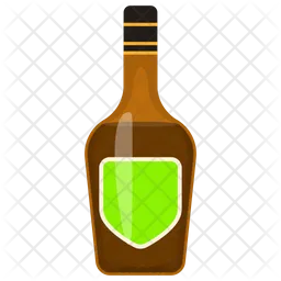 Alkohol flasche  Symbol