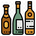 Alkohol flasche  Symbol