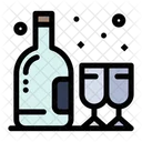 Alkohol flasche  Symbol