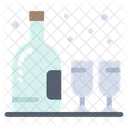 Alkohol flasche  Symbol