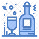 Alkohol flasche  Symbol