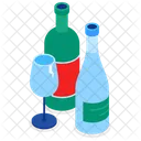 Alkohol flasche  Symbol