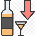 Alkohol flasche  Symbol