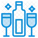 Alkohol flasche  Symbol