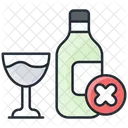 Kein Alkohol  Symbol