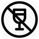 Kein Alkohol Alkohol Muslim Symbol