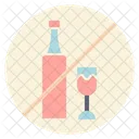 Kein Alkohol  Symbol