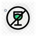 Kein Alkohol  Symbol
