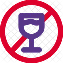 Kein Alkohol  Symbol