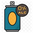 Kein Alkoholisches Bier Bier Dose Symbol