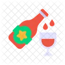 Alkoholmissbrauch  Symbol