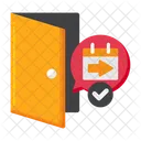 All Day Checkout Day Checkout Check Out Icon