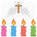 Saints Day Cross Icon