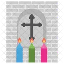 Saints Cross Christ Icon