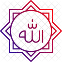 Allah God Islamic Deity Icon