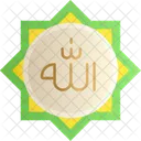 Allah God Islamic Deity Icon