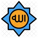 God Muslim Religion Icon