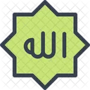 Allah Islamic Icon