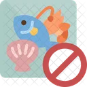Allergy Seafood Fish Icon