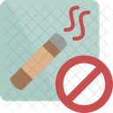 Allergy Cigarette Smoke Icon
