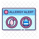 Allergy Card  Icon