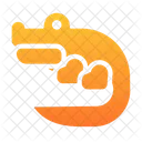 Alligator Reptile Water Icon