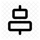 Allign Horizontal Center Icon