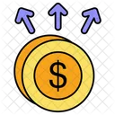 Allocation Money Business Icon