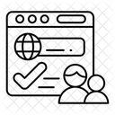 Allow Website  Icon