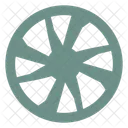 Alloy Wheel Car Automobile Icon