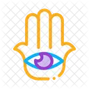 Allsehendes Auge Meditation Icon