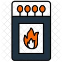Allumette Feu Flamme Icône
