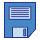 Vintage Y Retro Expandant Azul Icon