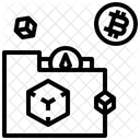 Almacenamiento Criptografico Datos Criptograficos Transaccion Icono