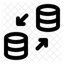 Almacenamiento de bases de datos  Icono