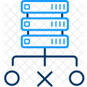 Almacenamiento De Base De Datos Darabase Servidor Icono