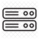 Almacenamiento de bases de datos  Icono