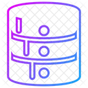 Almacenamiento de base de datos  Icono