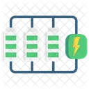 Almacenamiento de batería  Icono