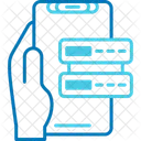 Almacenamiento de datos  Icono