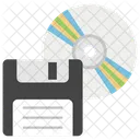 Almacenamiento De Datos Disco Duro Dispositivo De Almacenamiento Icono