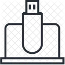 Almacenamiento De Datos Memoria Externa Unidad Flash Icono