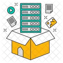 Datos Almacenamiento Tecnologia Icono