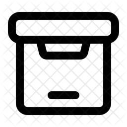 Almacenamiento de datos de archivo  Icono