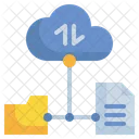 Almacenamiento de datos de documentos  Icono