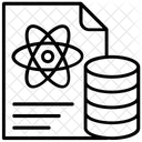 Datos Almacenamiento Electronica Icono