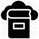 Almacenamiento de datos en la nube  Icono